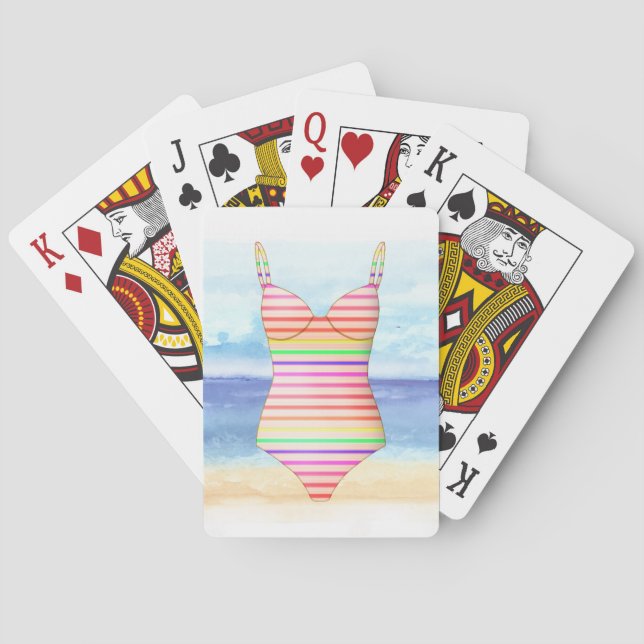 Swimsuit Playing Cards Spielkarten (Rückseite)
