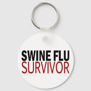 Swine Flu Survivor Schlüsselanhänger