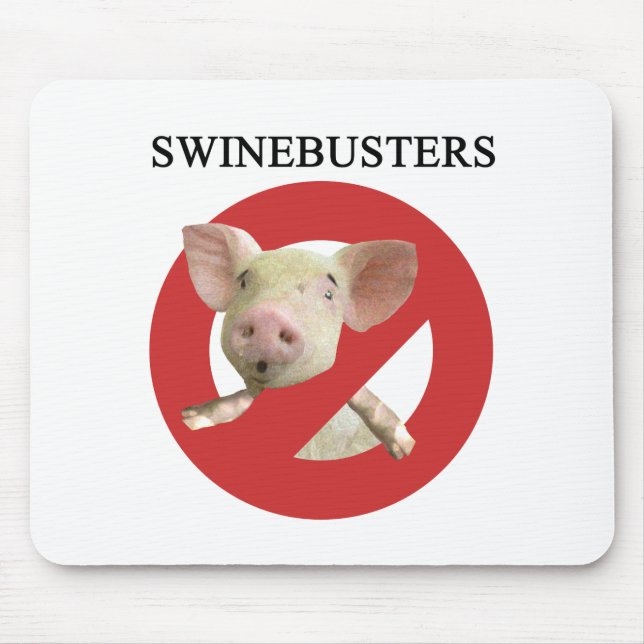 Swinebusters! Mousepad (Vorne)