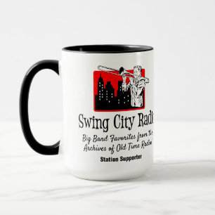 Swing City Radio - 15oz Tasse