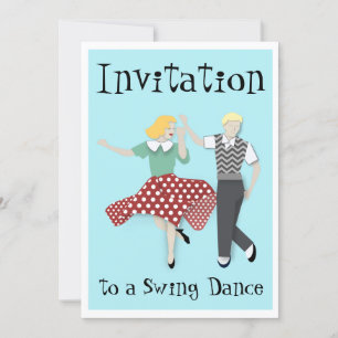 Swing Dance Einladung