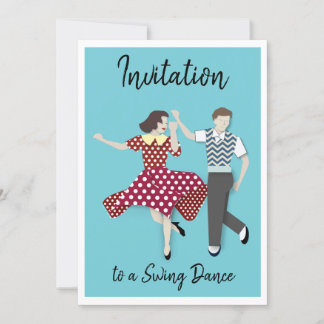 Swing Dance Einladung