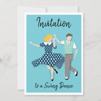 Swing Dance Einladung