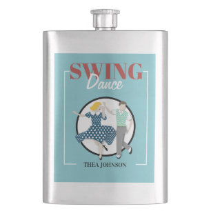 Swing Dance Flachmann