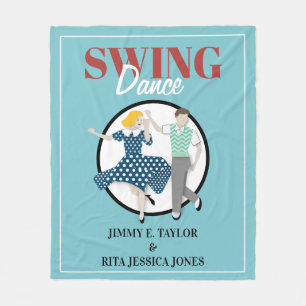 Swing Dance Fleecedecke