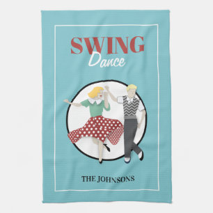 Swing Dance Geschirrtuch