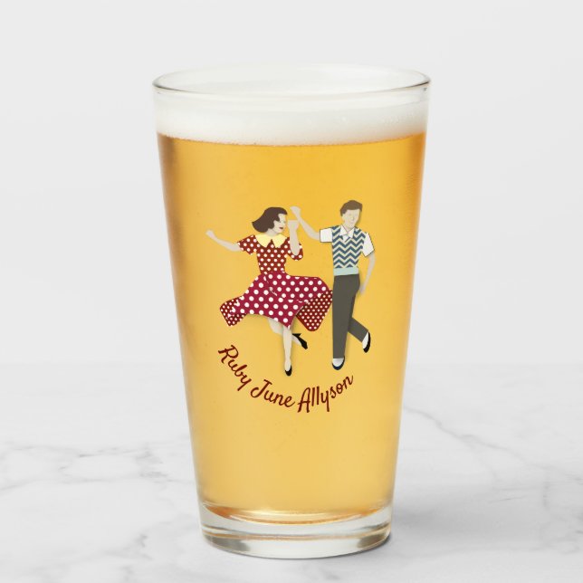 Swing Dance Glas (Vorne (Gefüllt))