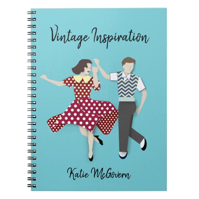 Swing Dance Notizblock (Vorderseite)