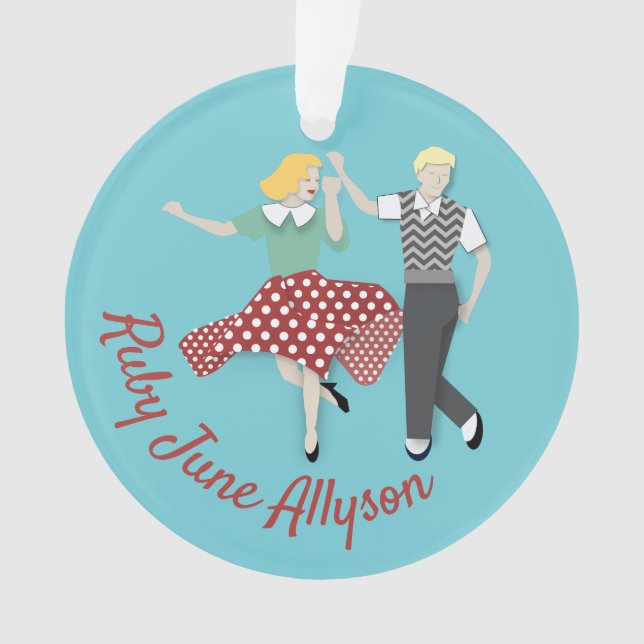 Swing Dance Ornament (Vorderseite)
