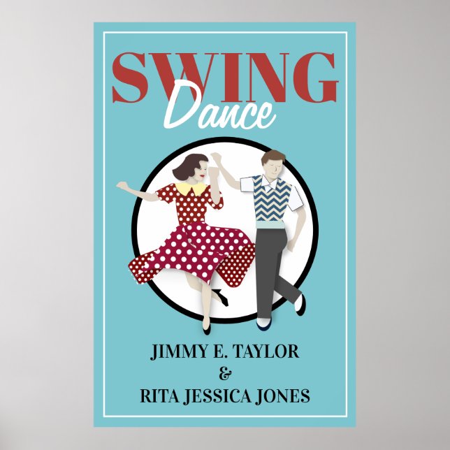 Swing Dance Poster (Vorne)