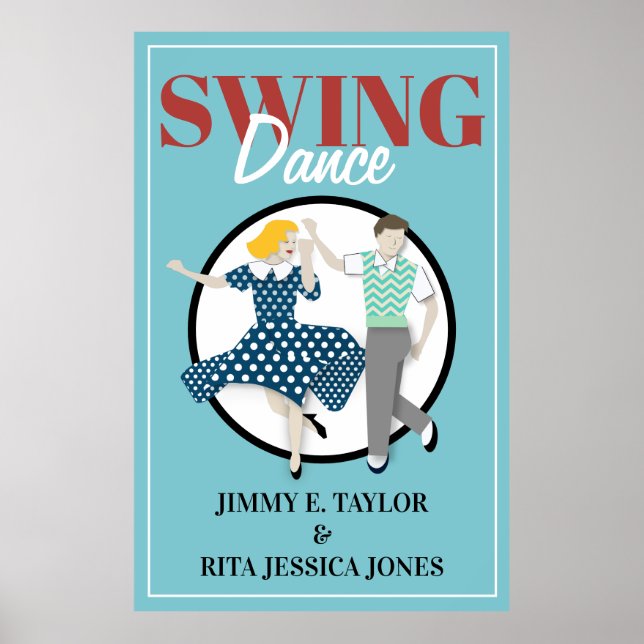 Swing Dance Poster (Vorne)