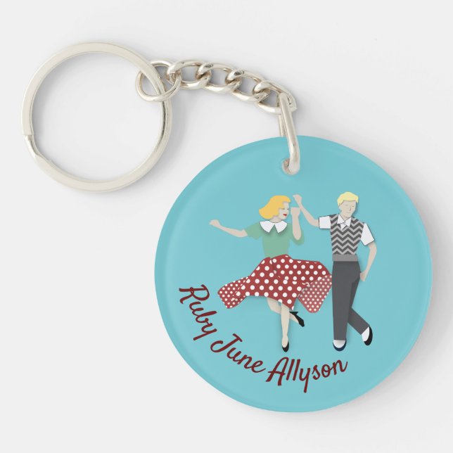 Swing Dance Schlüsselanhänger (Vorderseite)