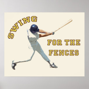 Swing für die Zäune Poster