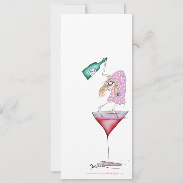 Swing it Groove it, tony fernandes laden ein! Einladung (Vorderseite)