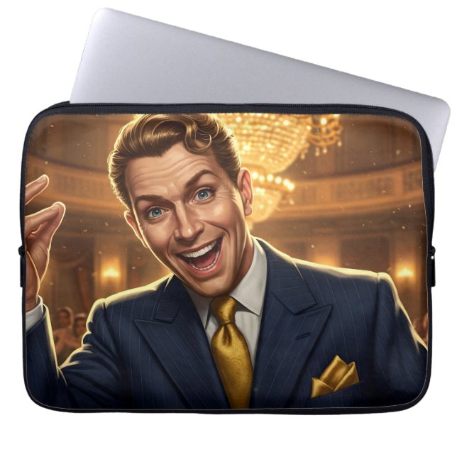 Swing King Laptopschutzhülle (Vorderseite)