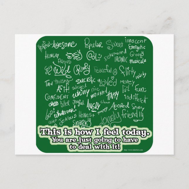 Swing Postkarte (Vorderseite)