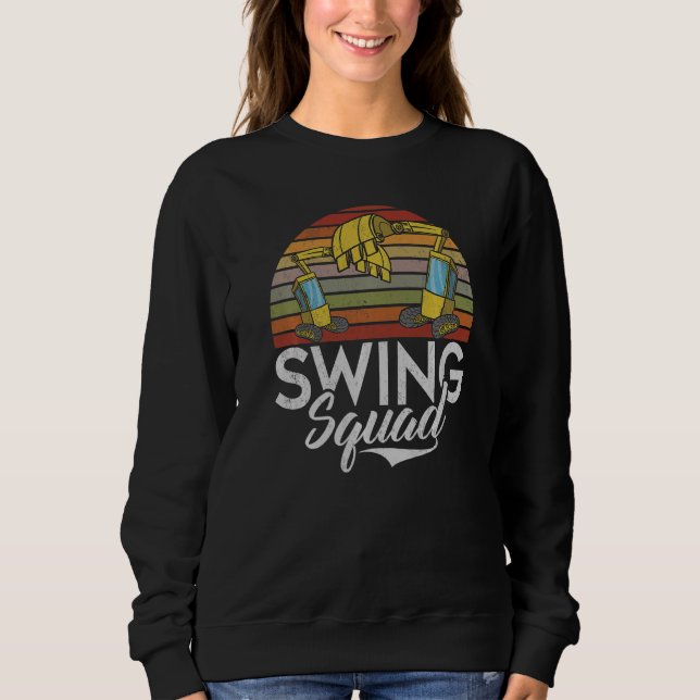 Swing Squad  Construction Workers & Construction S Sweatshirt (Vorderseite)