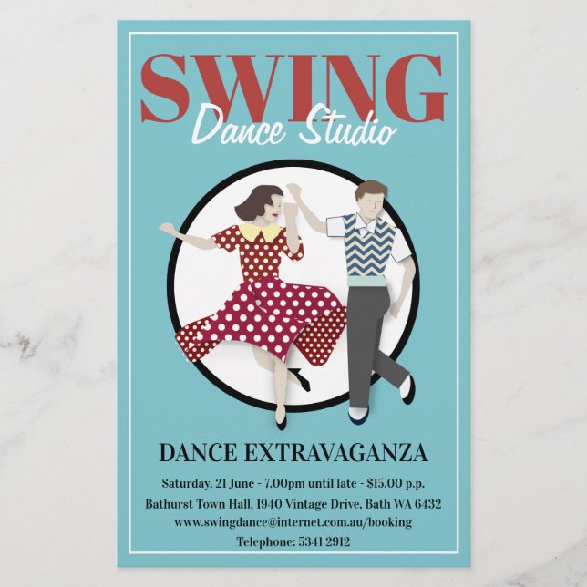 Swing-Tanz Flyer (Vorne)