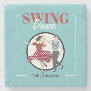 Swing-Tanz Steinuntersetzer