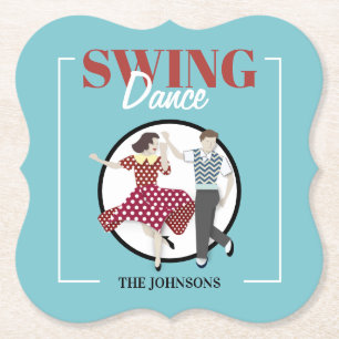 Swing-Tanz Untersetzer