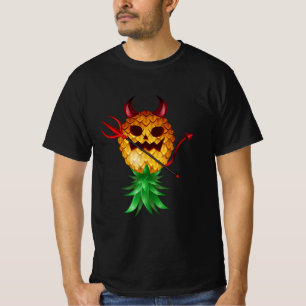 Swinger Updown Bad Pineaple Devil Horn Hallo T-Shirt