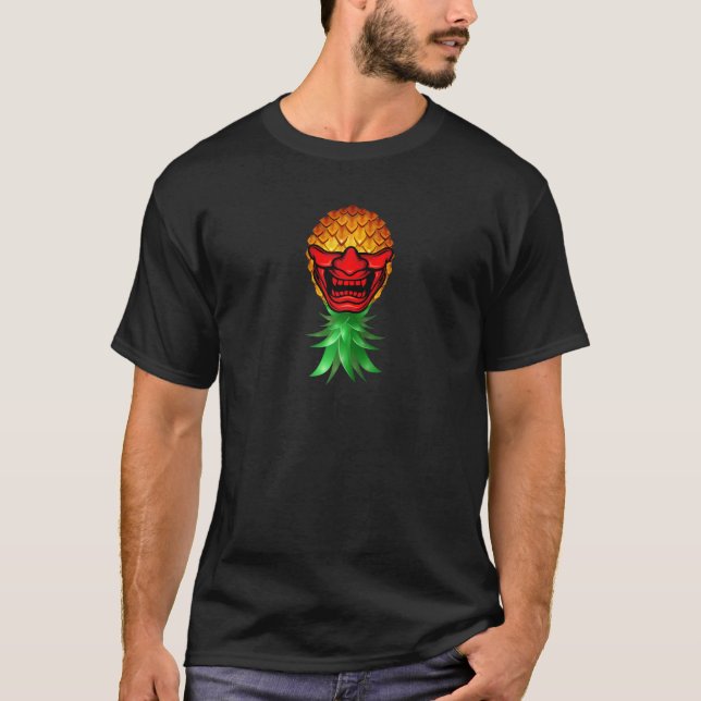 Swinger Updown Bad Pineaple Samurai Demon Ma T-Shirt (Vorderseite)