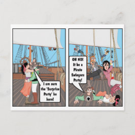 SWINGERS JOKE POSTKARTE