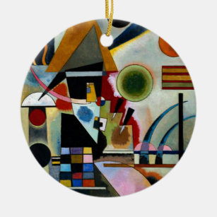 Swinging, beliebtes Kunstwerk von Wassily Kandinsk Keramik Ornament