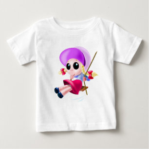 Swinging Girl Baby T - Shirt Gift