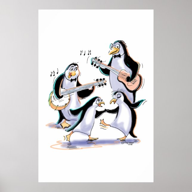 sWiNgInG pEnGuInS Poster (Vorne)