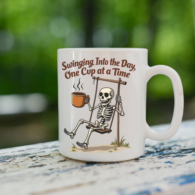 Swingskeleton-Kaffee-Tasse Kaffeetasse (Von Creator hochgeladen)
