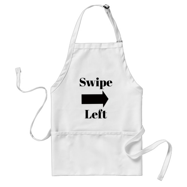 Swipe Left Apron Schürze (Vorne)