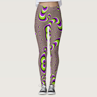 Swirbelnde Illusion Yoga Leggings