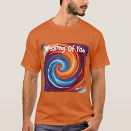 Swirl Art Mens Tshirt Design