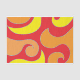 Swirl-Design Seidenpapier