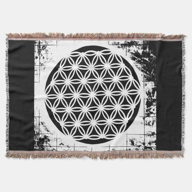 Swirl Energy Flow – Premium Woven Blanket Decke (Vorderseite)