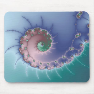 Swirl - Fraktal Mousepad