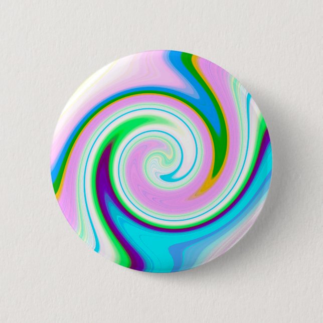 Swirl Pastel Button (Vorderseite)