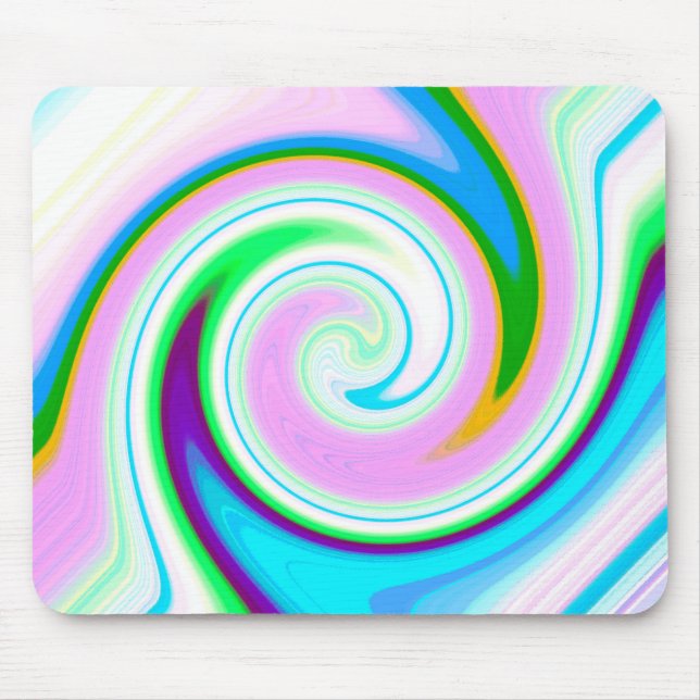 Swirl Pastel Mousepad (Vorne)