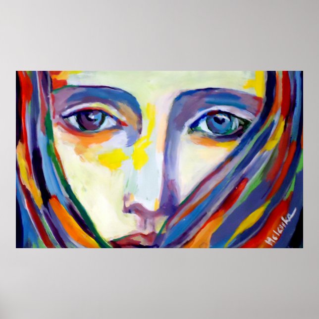 Swirl Print Poster (Vorne)