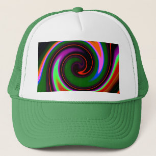 Swirl Retro Truckerkappe