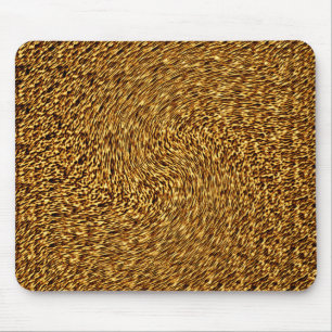 Swirl Shag Furry Mousepad