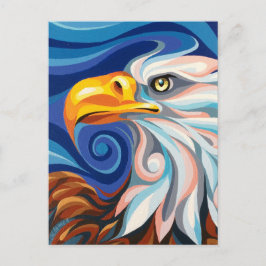 Swirl Spirituosen Adler Postcard Spirit Power Tier Postkarte