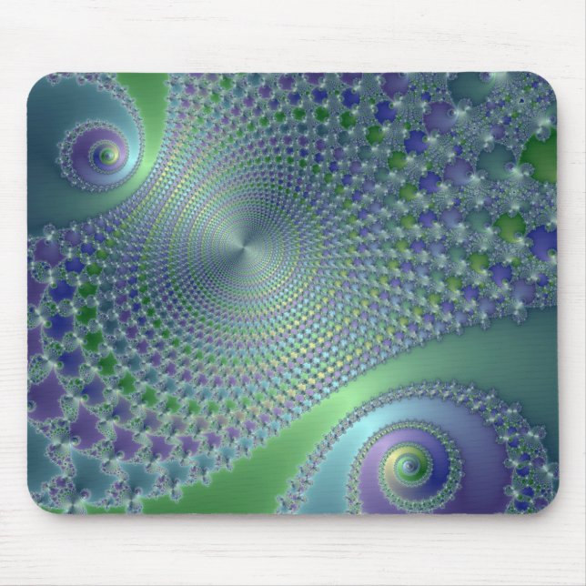 Swirler - Fraktal Mousepad (Vorne)