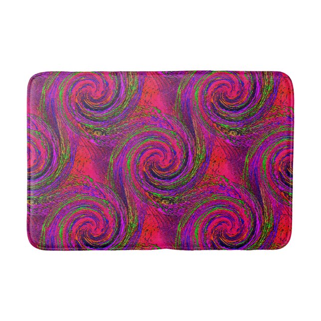 Swirlin' & Twirlin'...... Badematte (Vorderseite)