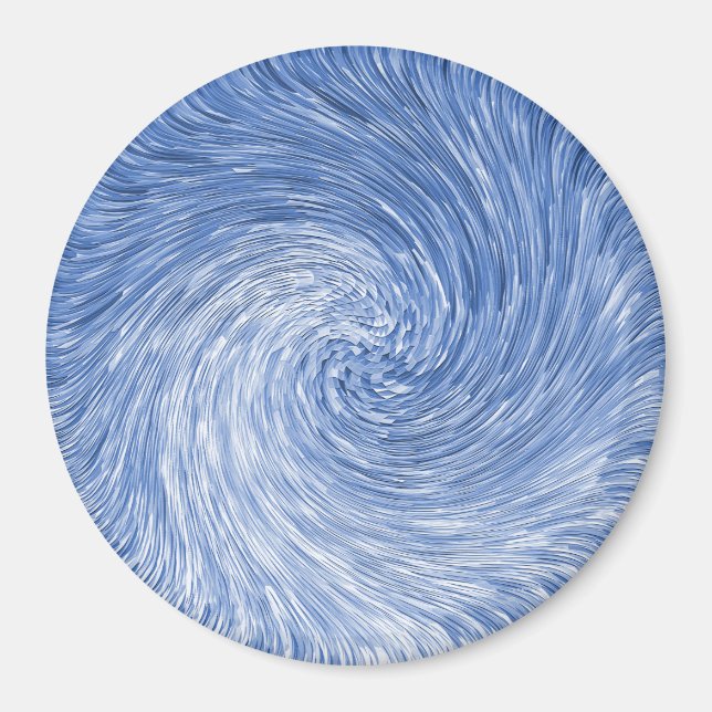 Swirling Blue...... Magnet (Vorne)