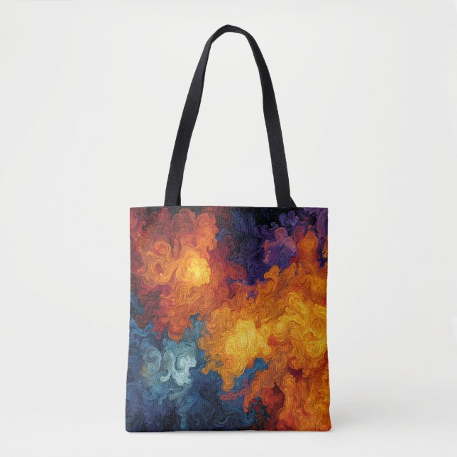 Swirling Elemental Nebula Abstract (Vorderseite)