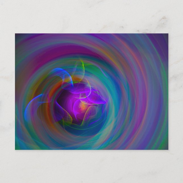 Swirling Kelp Postkarte (Vorderseite)