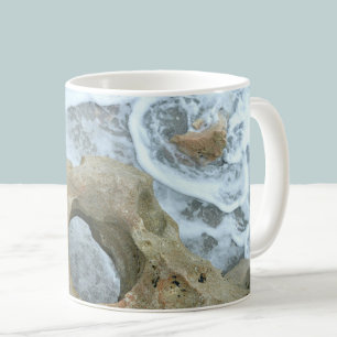 Swirling Ocean Blowing Rocks Jupiter Florida Kaffeetasse