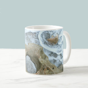 Swirling Ocean Blowing Rocks Jupiter Florida Kaffeetasse